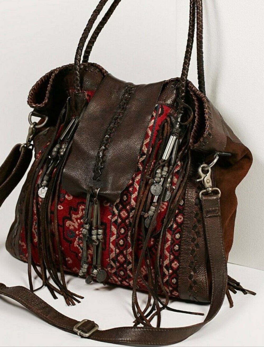 RARE FREE PEOPLE CANYONLAND BOHO TRIBAL HIPPIE FESTIVAL BAG